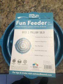 Dog Puzzle Feeding Bowls To Slow Eating