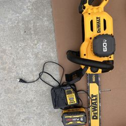 DEWALT 18”FLEX VOLT CHAINSAW 