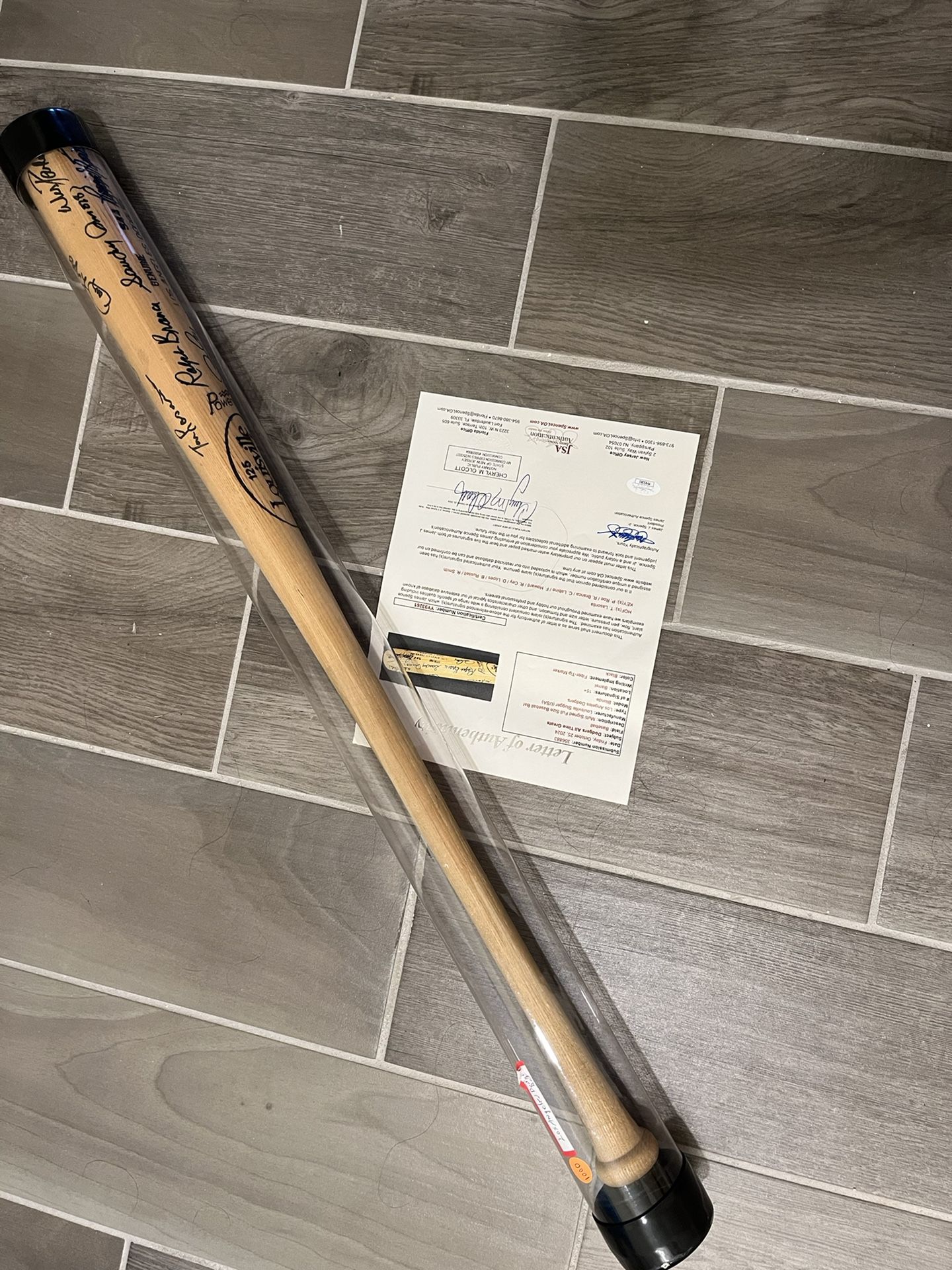 1980s Dodgers Bat