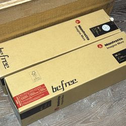 New Manfrotto Befree Advanced Aluminum Travel Tripod Kit