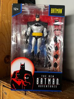 DC Direct The New Batman Adventures 6-Inch Silver Batman action figure by McFarlane