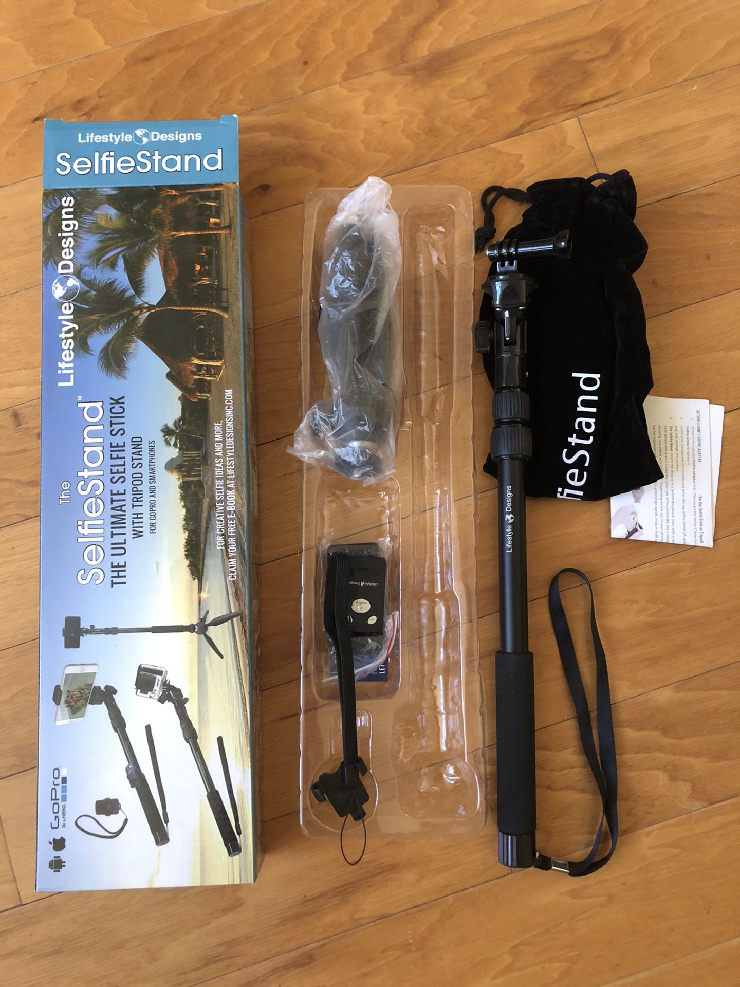 Lifestyle Designs - The Selfiestand (Ultimate Selfie Stick With Tripod)