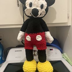 Crochet Mickey Mouse/ Mickey Mouse Tejido a mano