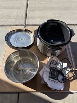 Power Quick Pot 10-Quart 1400 Watt Electric Multi-cooker