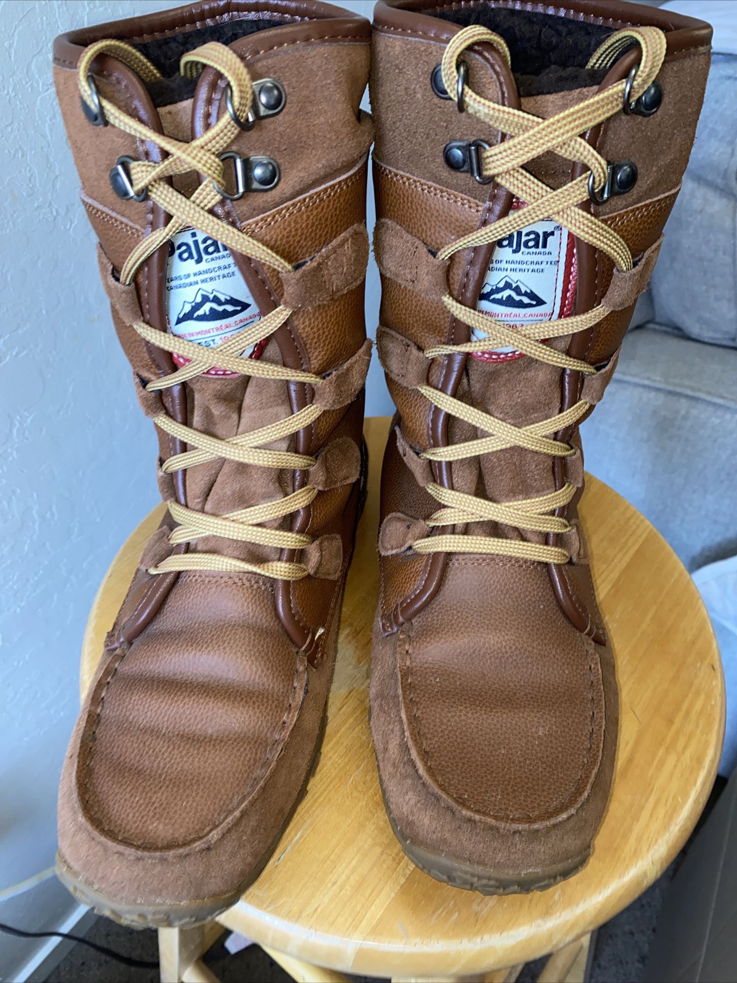 Uitgebreid Opwekking levend Pajar Canada Brown Leather Snow boots Size 7/7.5 for Sale in San Jose, CA -  OfferUp