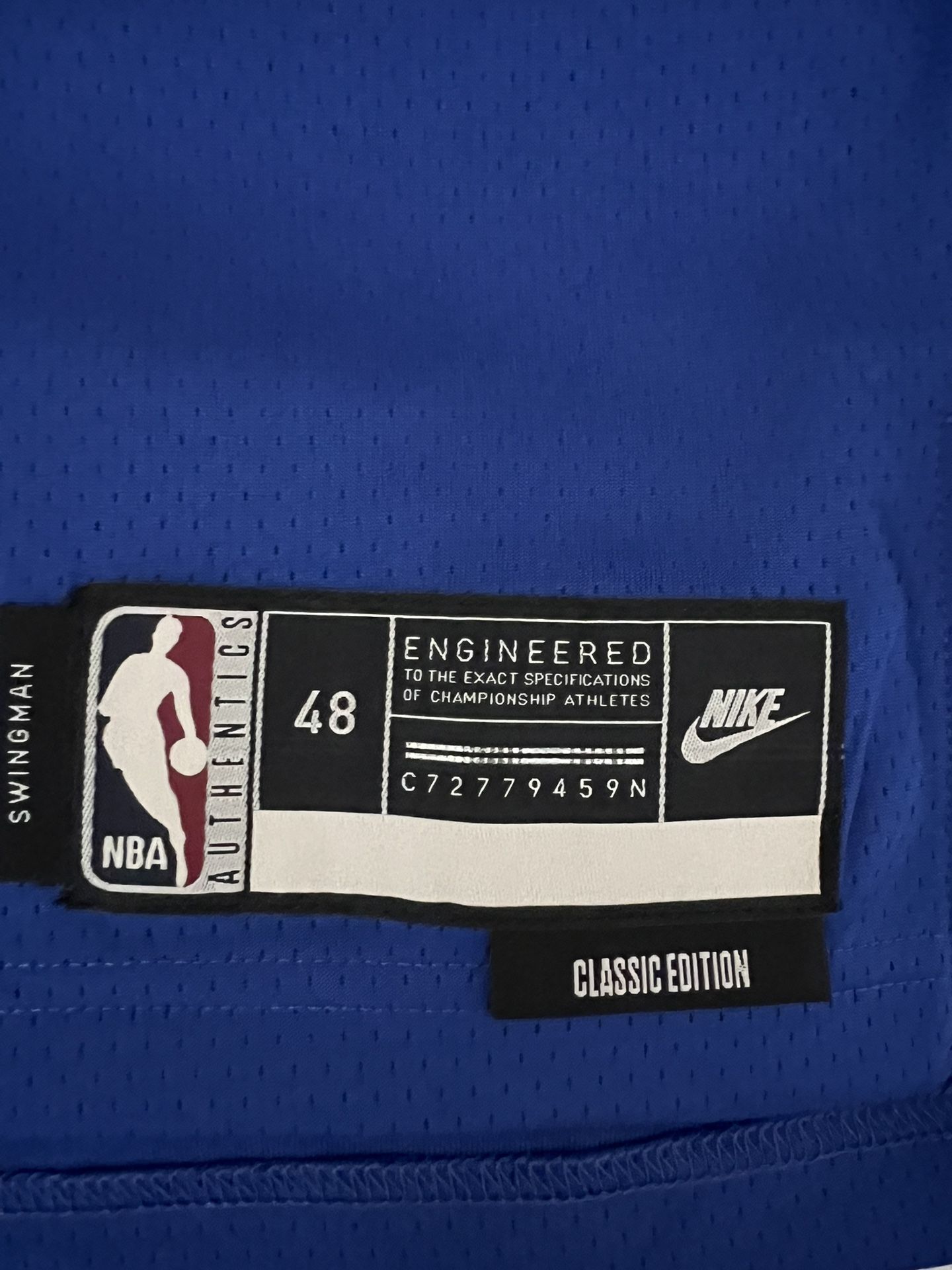 Nike Steph Curry Golden State Warriors NBA Hardwood Classic Swingman Jersey