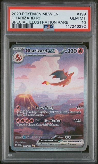 PSA 10 Charizard ex #199 (Pokemon - 151) Special Illustration Rare
