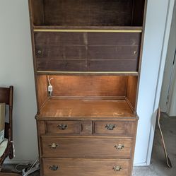 Shelf - drawer combination 6' x 32" x 16"