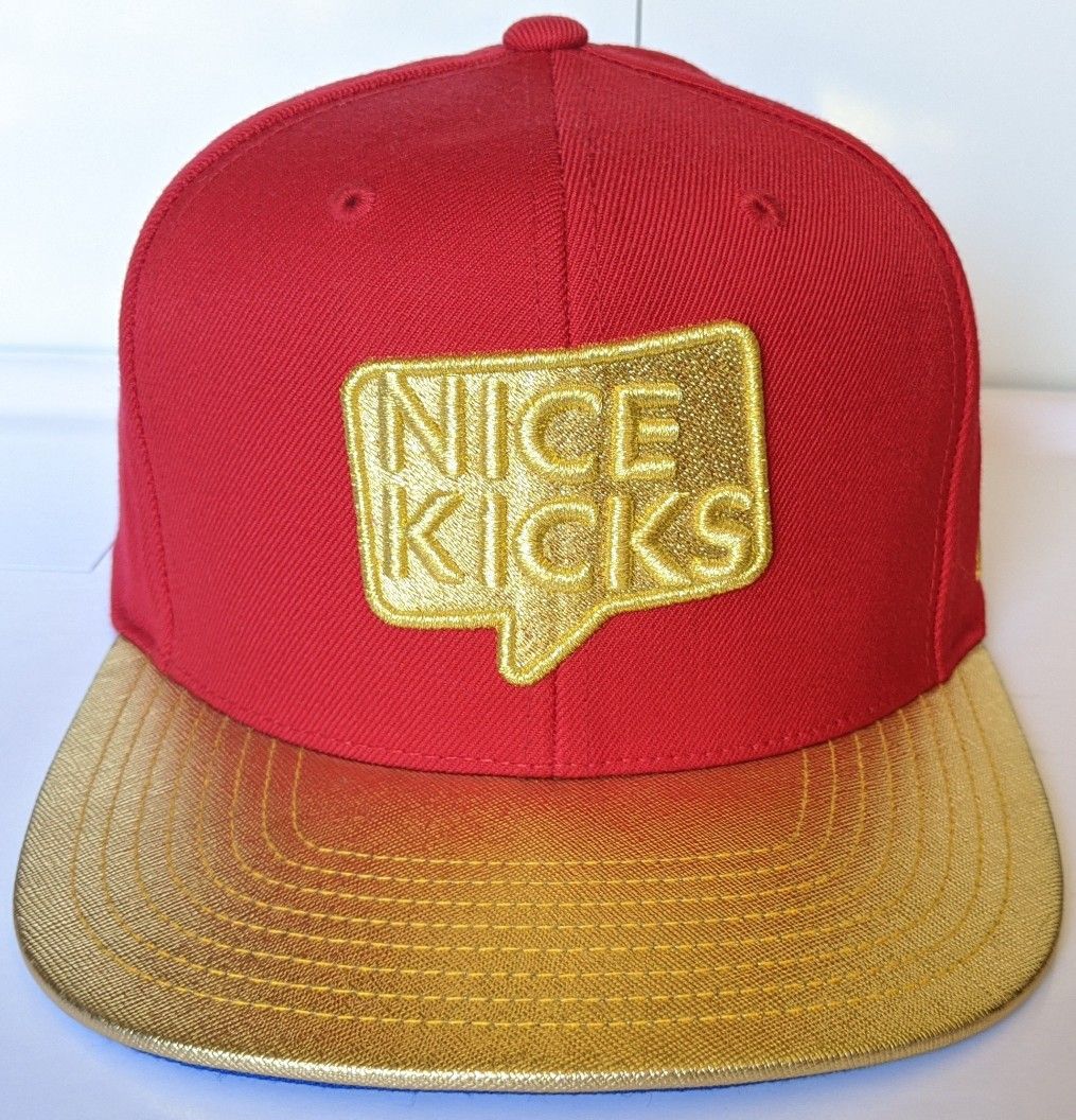 NICE KICKS X Mitchell & Ness "USA" Snapback Hat