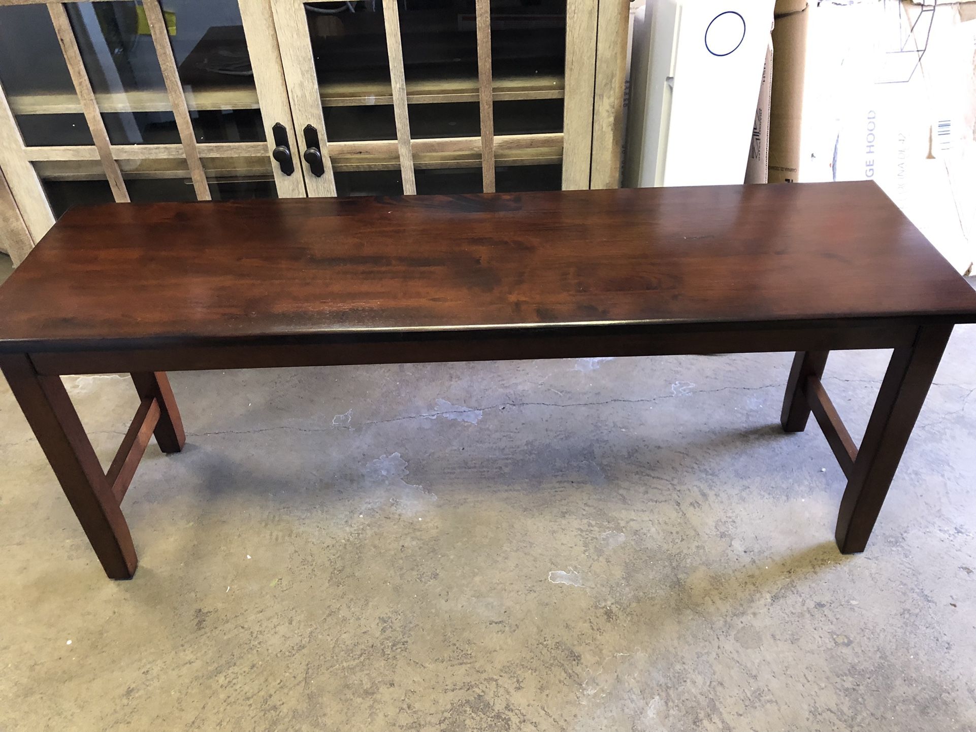 Bankston Dining Bench Mocha New