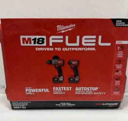 Milwaukee new hammer drill and impact fuel M18