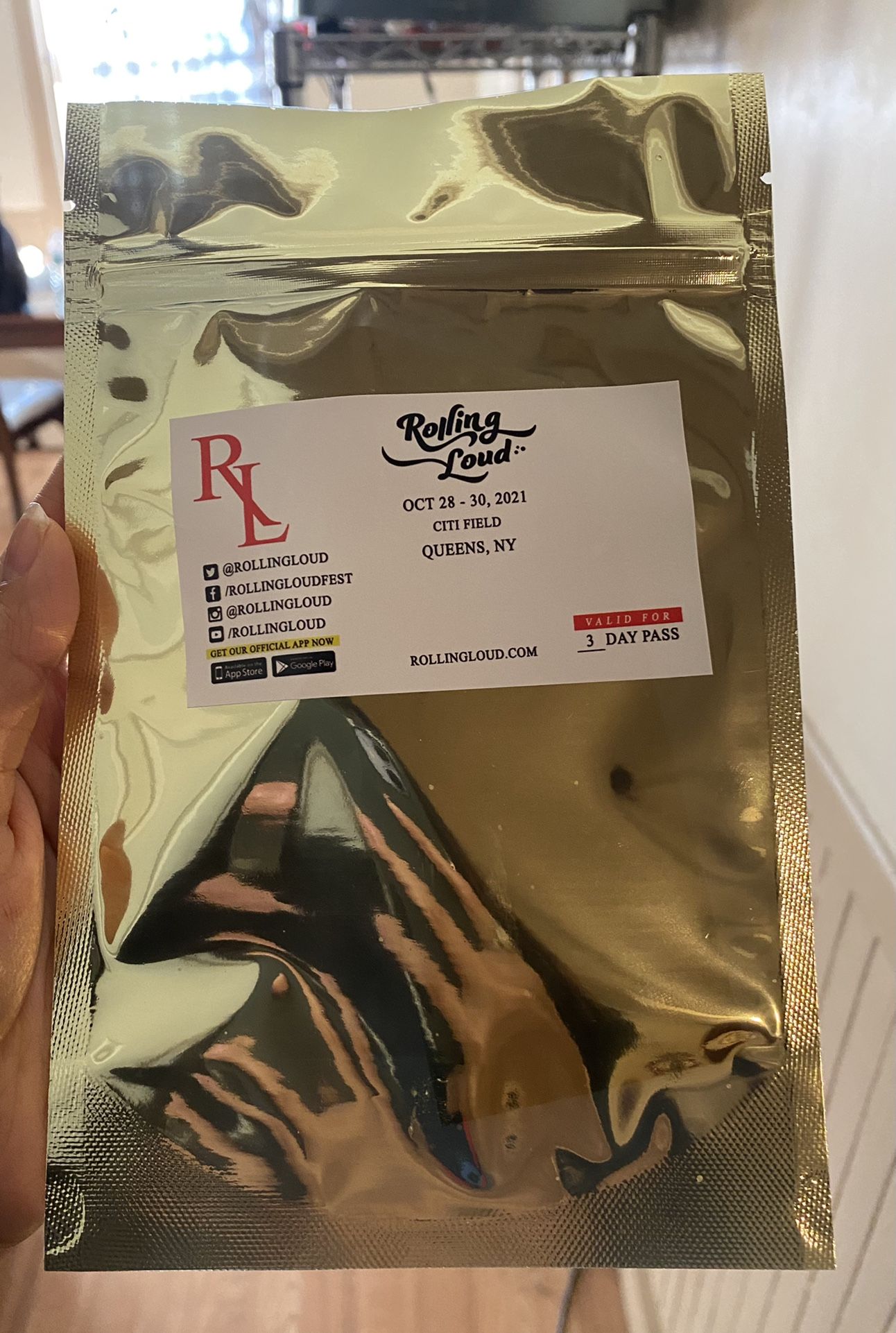 FREE Rolling Loud NY Ticket 2021 Oct 28 - 30 