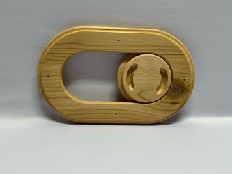 Handcrafted Cedar Sauna Vent Cover – Adjustable Slider