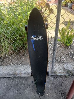 44" Ten Toes Longboard Skateboard