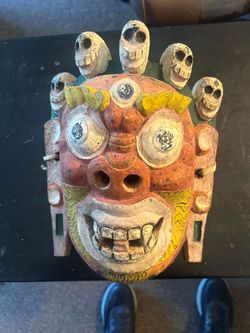Bhairava Mask Handcrafted 20th Century