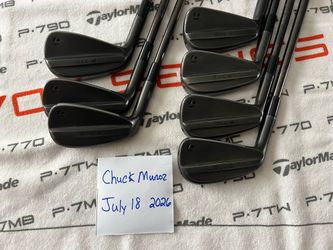 Taylormade P770 battleworn irons