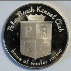 Vintage Palm Beach Kennel Club $1.00 Coin Token