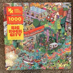 Magic Puzzle Company - Big Rock City - 1000 Piece Puzzle