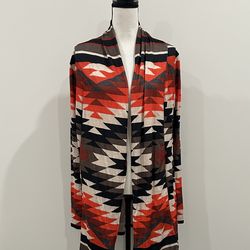 Southwestern Print Cardigan
