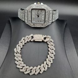 Bracelet And Watch 2 PC Set