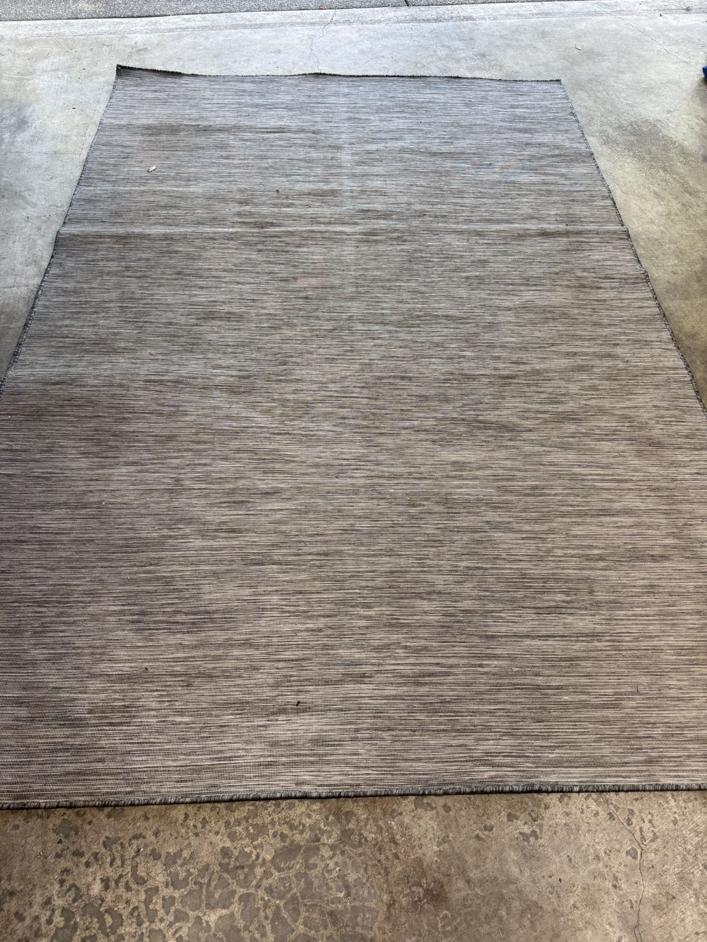 Two (2) Ikea Hodde indoor/outdoor carpets