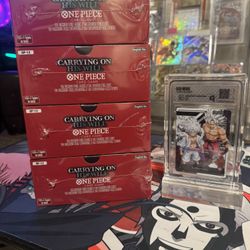 4 OP13 Booster Boxes