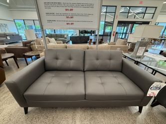 Miller Leather Match Sofa