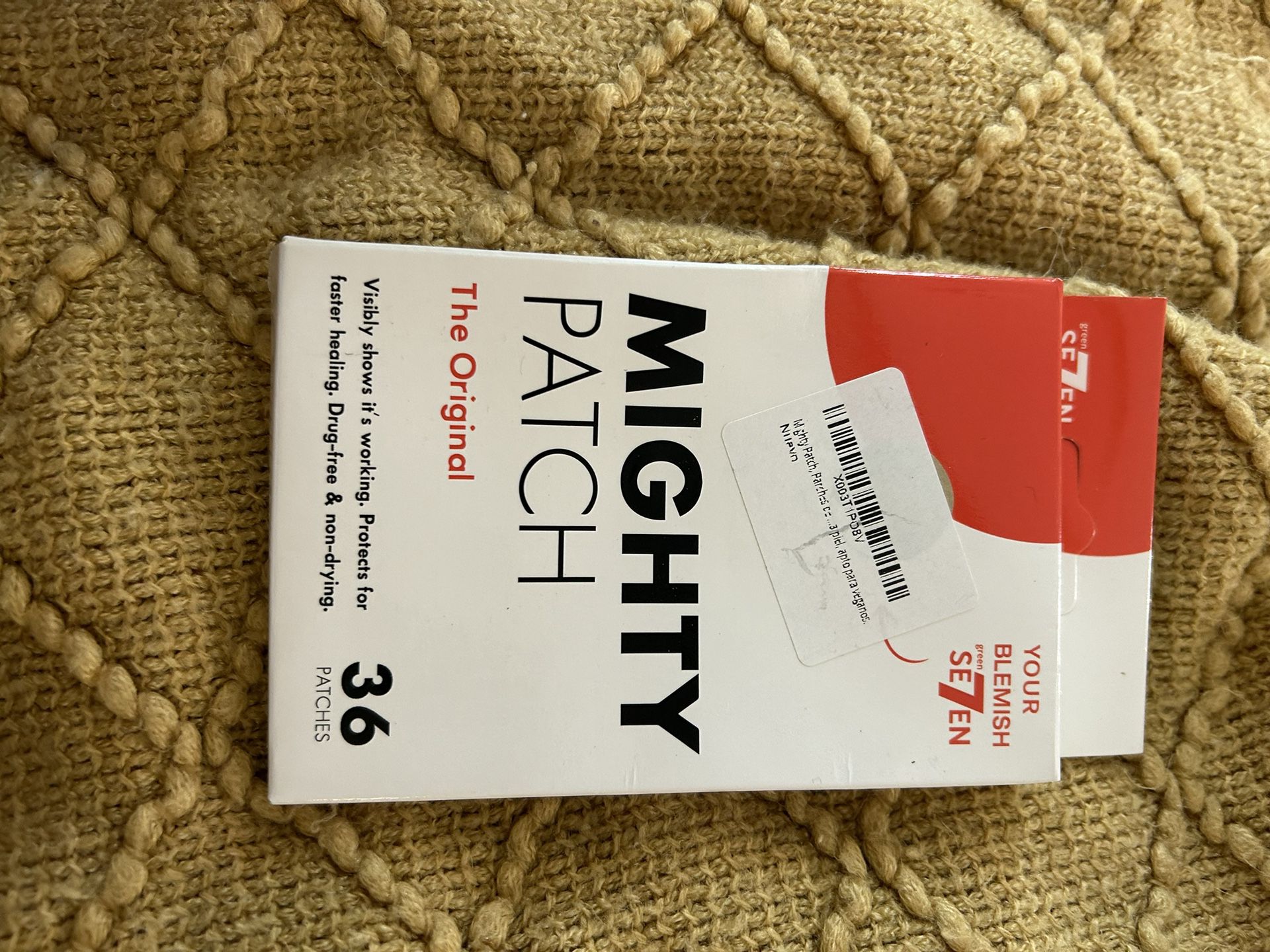 Mighty Patch Hydrocolloid Acne 12mm Absorbing Spot Dot Pimple Patches - 36 Count