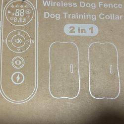 Wireless Dog Fence/training Collar 