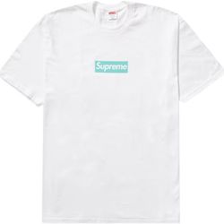 Supreme Tiffany & Co Box Logo Sz L