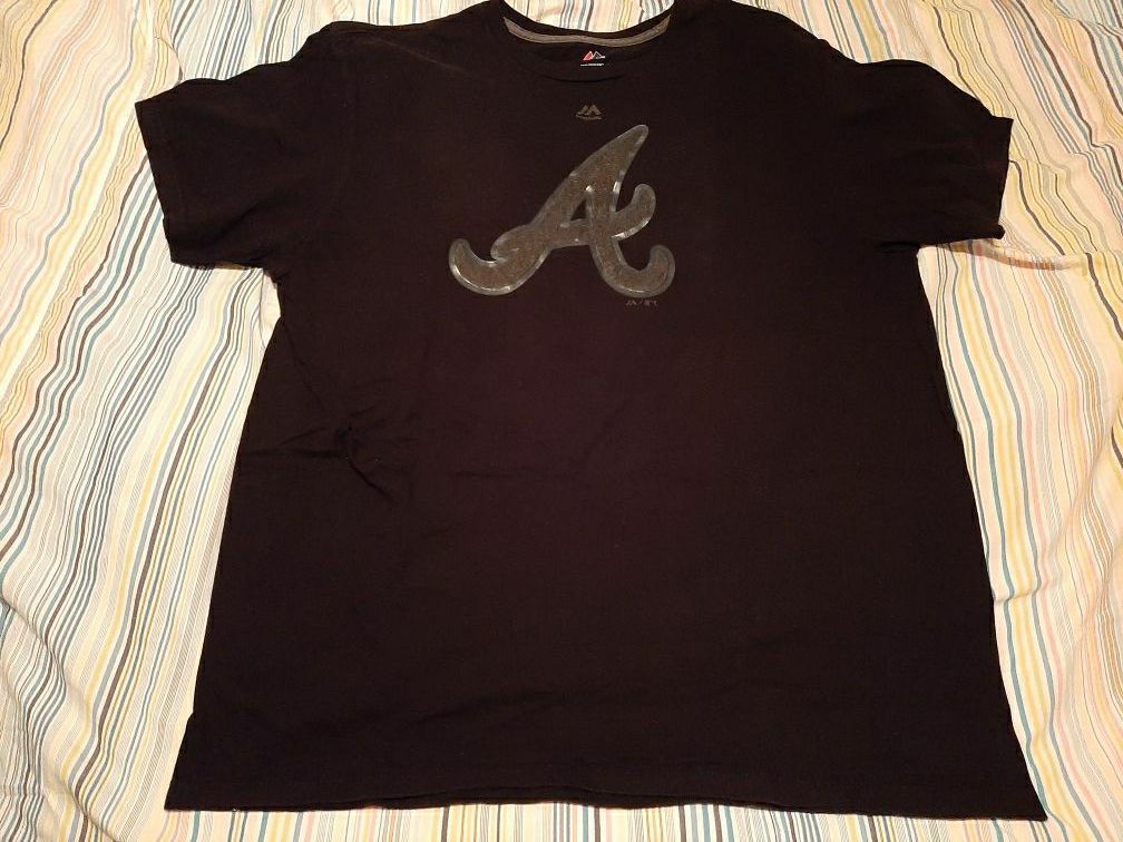 Braves Baseball  Quality Tee MAJESTIC