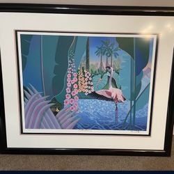 “Feathered Fancies” Limited Edition Print by David Utz. 