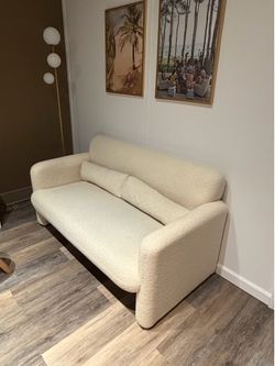 White Loveseat/Couch