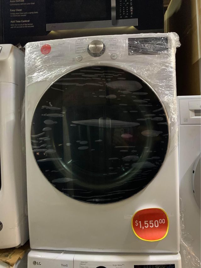 LG ThinQ - Washing Machine & Electric Dryer Set