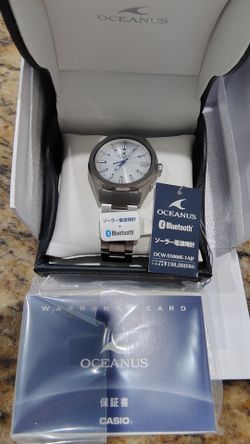 Casio Oceanus OCW t,-200 men's watch made in Japan!! JDM exclusive!!
