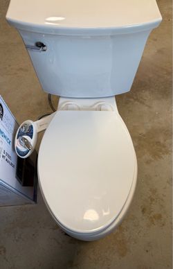 Kohler Toilet with Bidet Attachment
