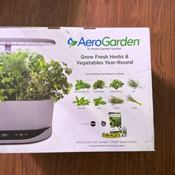 Aerogarden Bounty 9 Pod 20W LED Garden 