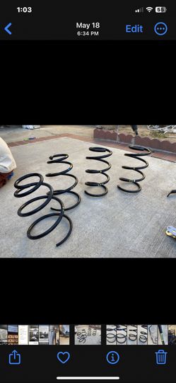 2012 Porsche Cayman Black Edition Springs Sway Bar 987 987.2