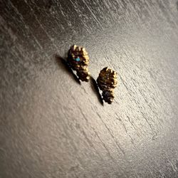 10k Nugget Earrings 
