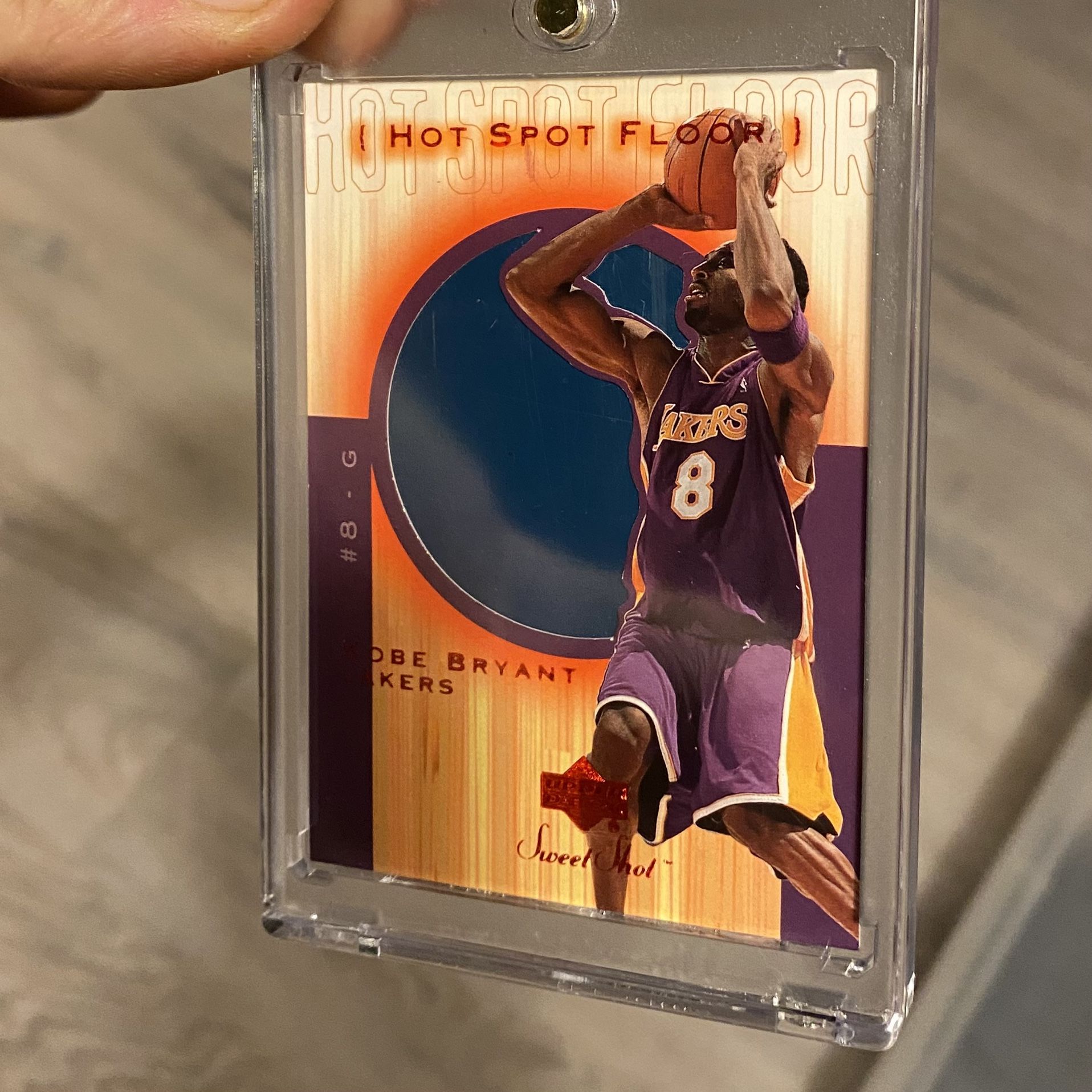 Kobe Bryant Hot Spot Floor *rare