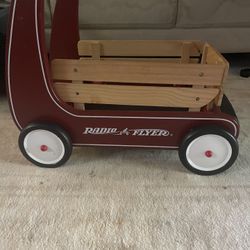 A wagon for a toddler