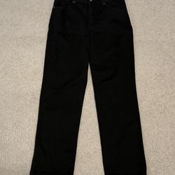 Black Gloria Vanderbilt Amanda Jeans  - Size 12