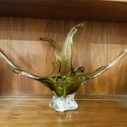 Mid Century Blown Glass Bowl