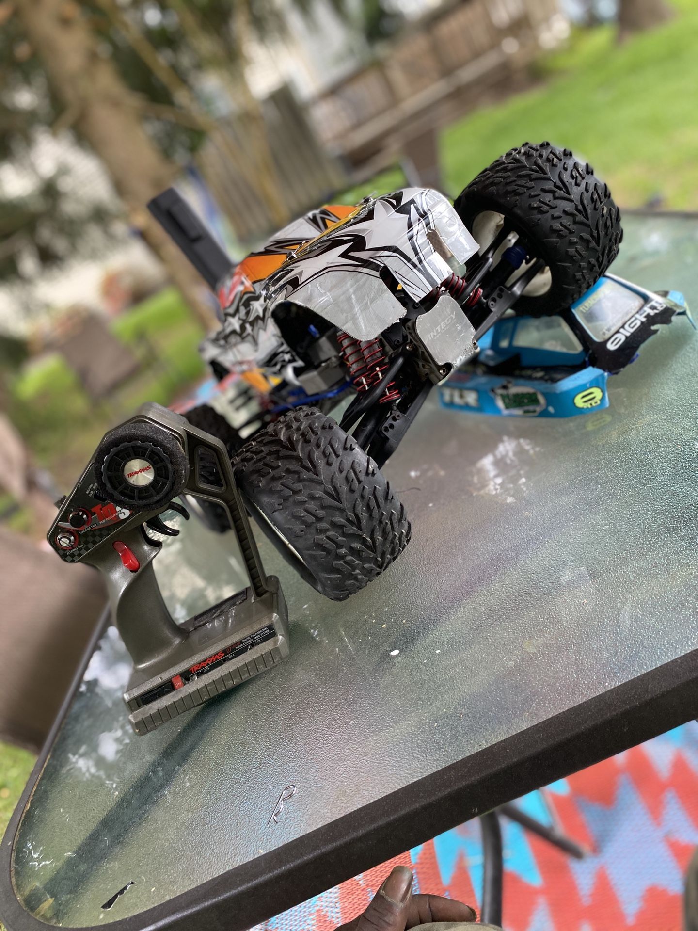 TRAXXAS 1/10 NITRO T MAXX 3.3 $250 FOR THE WEEKEND