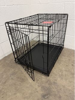 Top Paw 24” Double-Door Folding Dog Crate