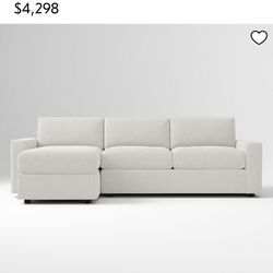 West elm Sectional Sleeper Sofa