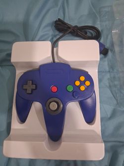 N64 controller authentic blue