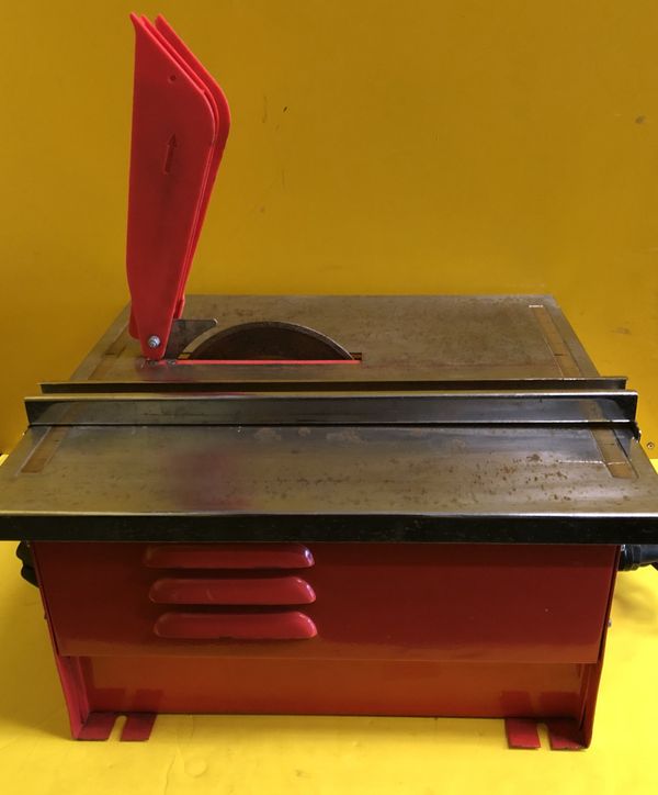 7 In Portable Wet Cut Tile Saw Chicago Electric Power Tools 40315 7 In Portable Wet Cut Tile Saw Chicago Electric Power Tools 40315 Good Condition