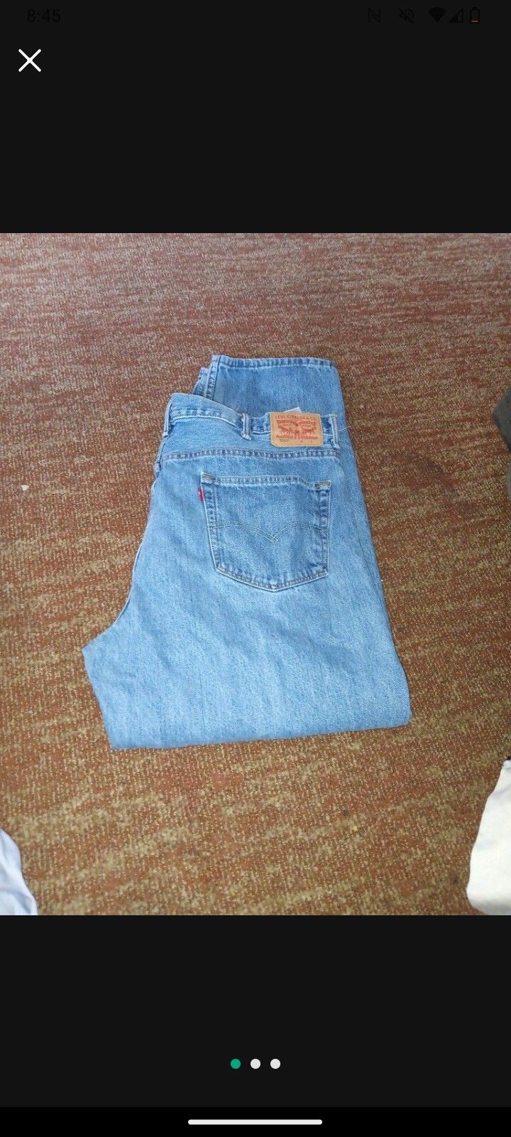 Levis Mens Size W 44 L 32
