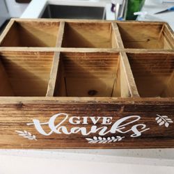 Wood Box Decor
